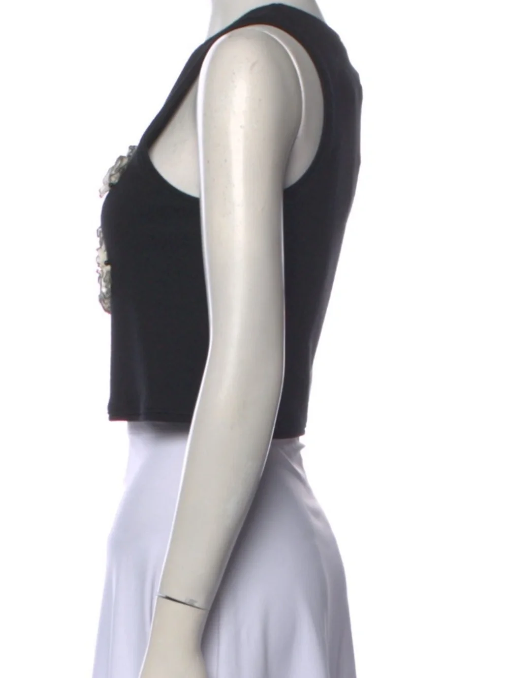 2020 Paris-31 Rue Cambon Crop Top Size: S | US4, FR36